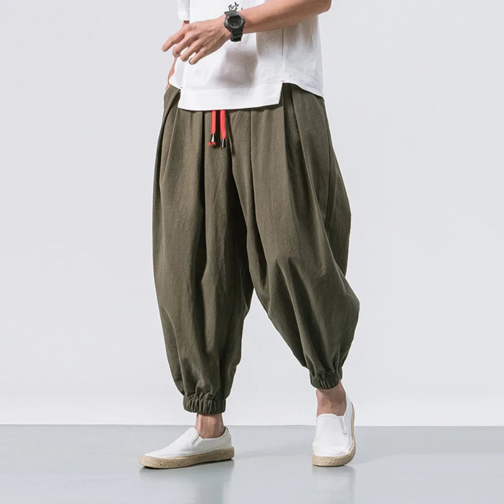 Oversized Men's Harem Pants | Comfortable Loose Fit Joggers