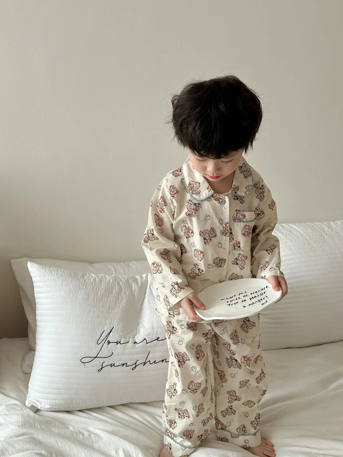 Spring Children's Cartoon Homewear Outfits | Cute Pajamas Set