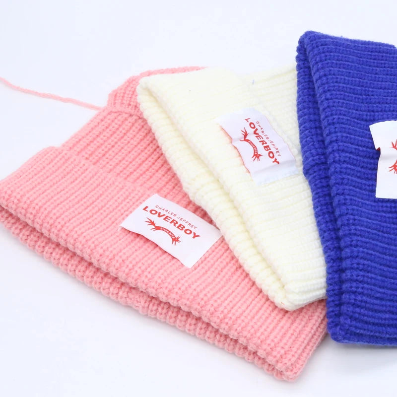 Unisex Long Fox Ears Knitted Beanie | Y2K Bunny Rabbit Hat