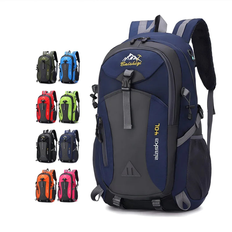 40L Lightweight Waterproof Hiking Backpack | Ideal Travel Companion