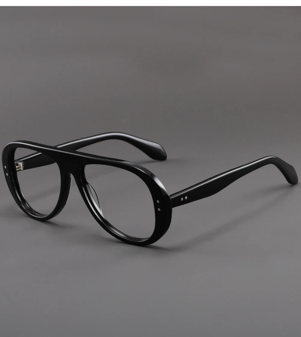 Trendy Acetate Pilot Optical Frames for Stylish Vision