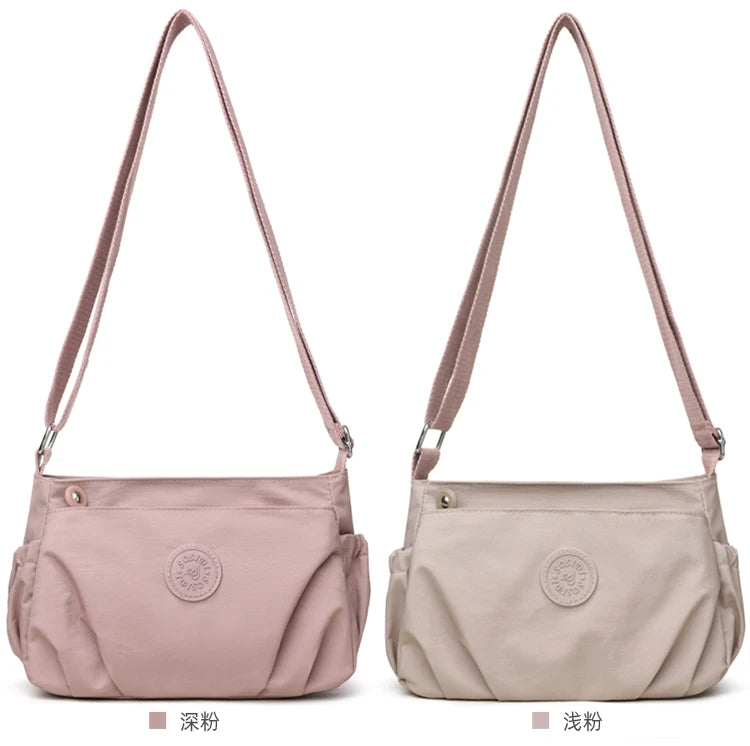 Lightweight Solid-Color Women's Shoulder Bag | Versatile Casual Style