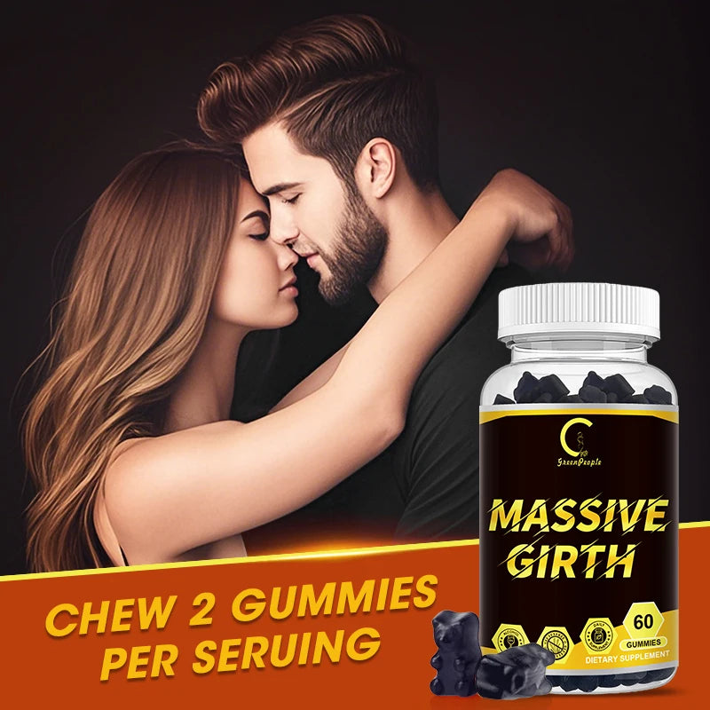 60pcs Tribulus Terrestris Extract Gummies for Men | Boost Vitality