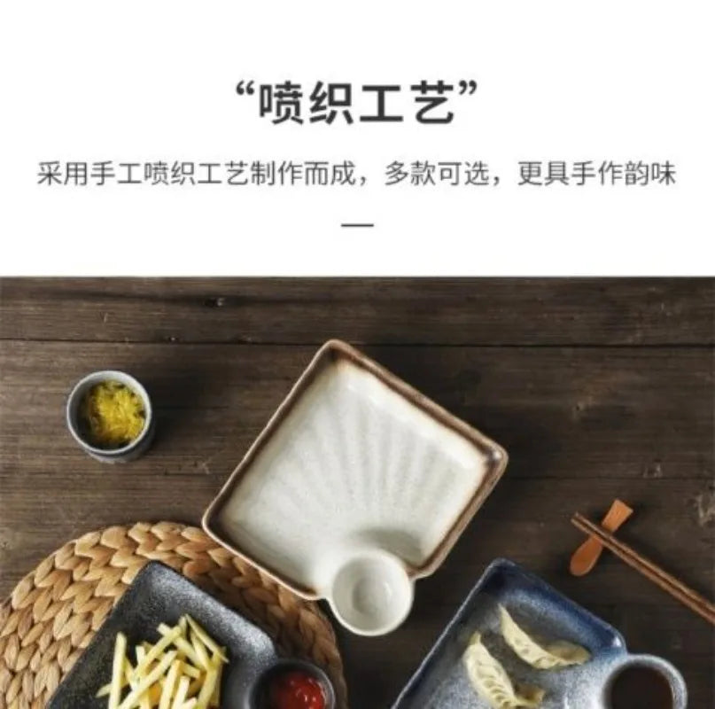 Juego de platos de cerámica para dumplings | Eleva tu experiencia culinaria