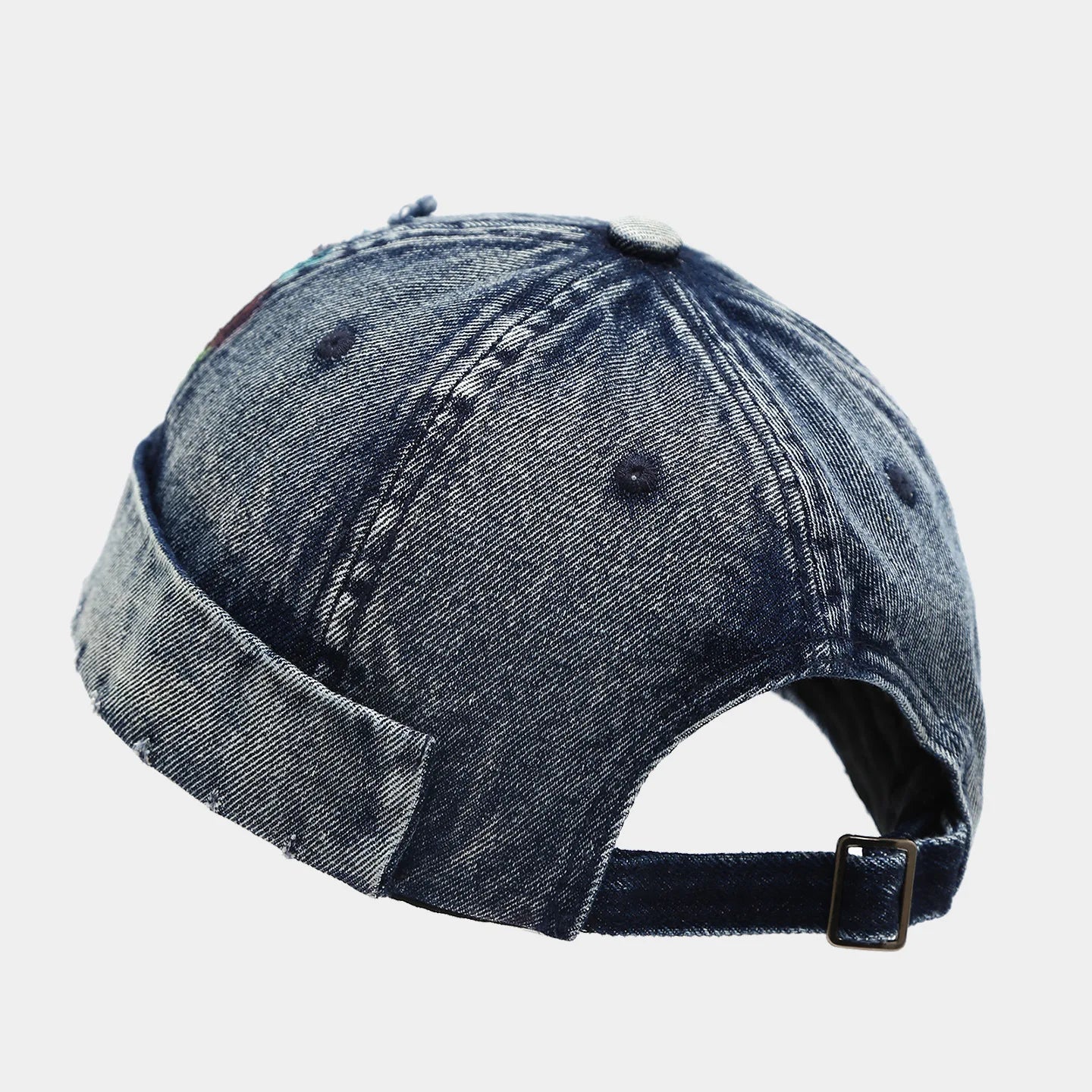 Adjustable Denim Docker Cap | Retro Hip Hop Unisex Streetwear