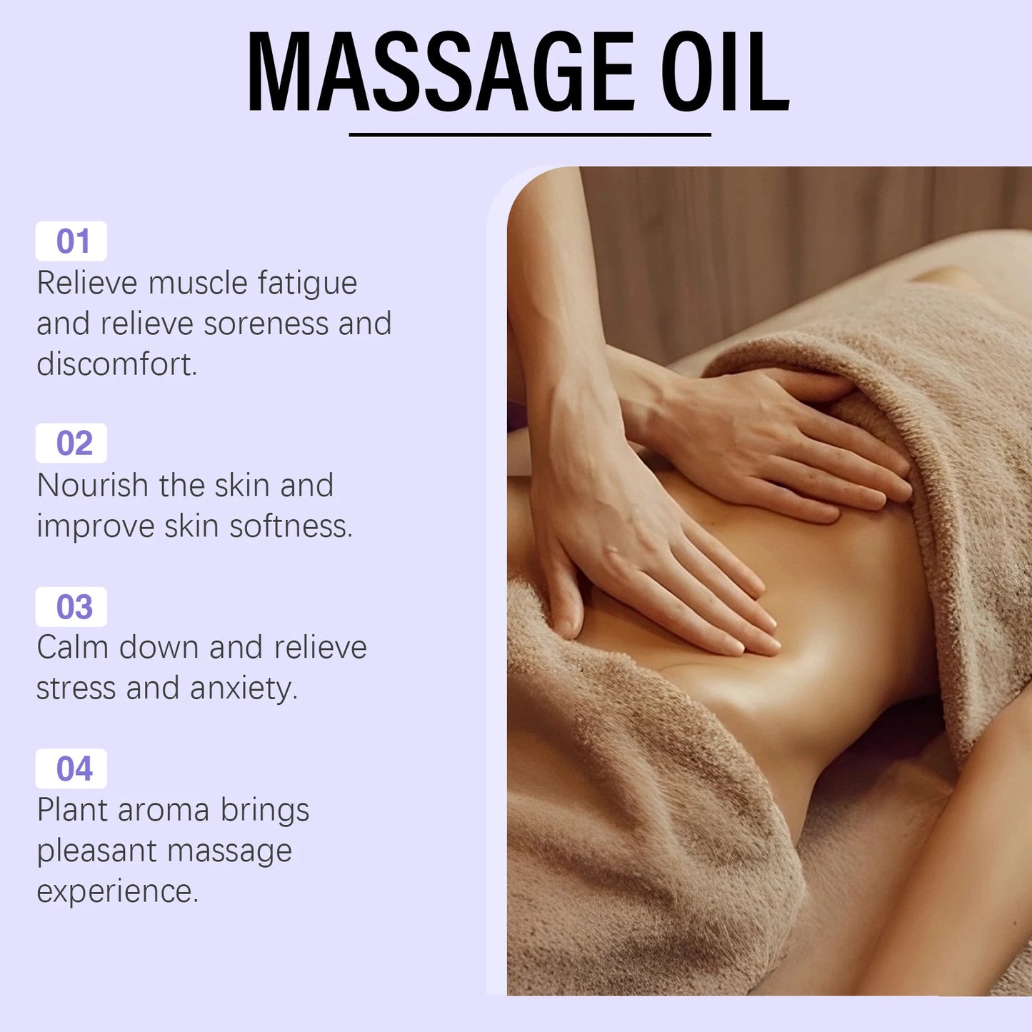 Lavender Aromatic Body Oil | Moisturizing & Relaxing Skin Care