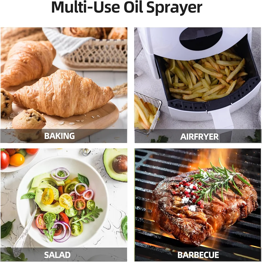 470 ML Oil Sprayer for Cooking | Versatile Olive Oil Dispenser