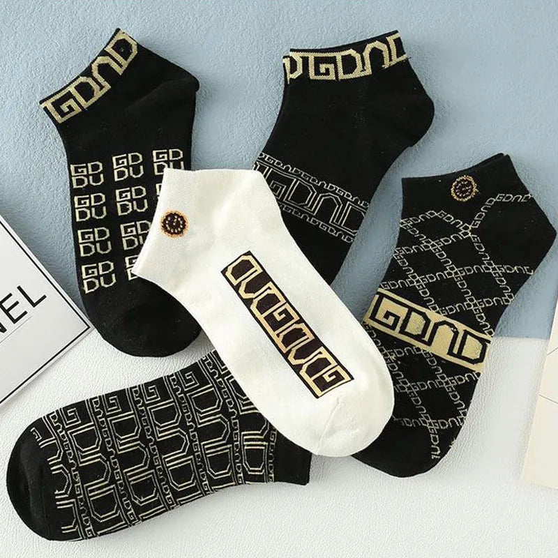 Men's Winter Ankle Socks | Breathable Low-Cut Fashion Socks