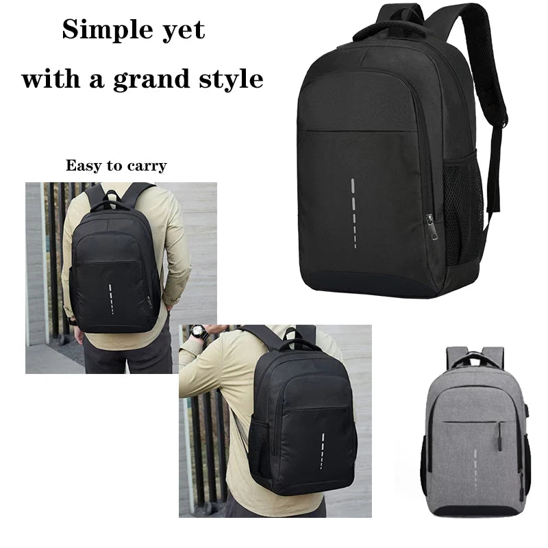 Neutral Backpack for School & Travel | Versatile Unisex Design