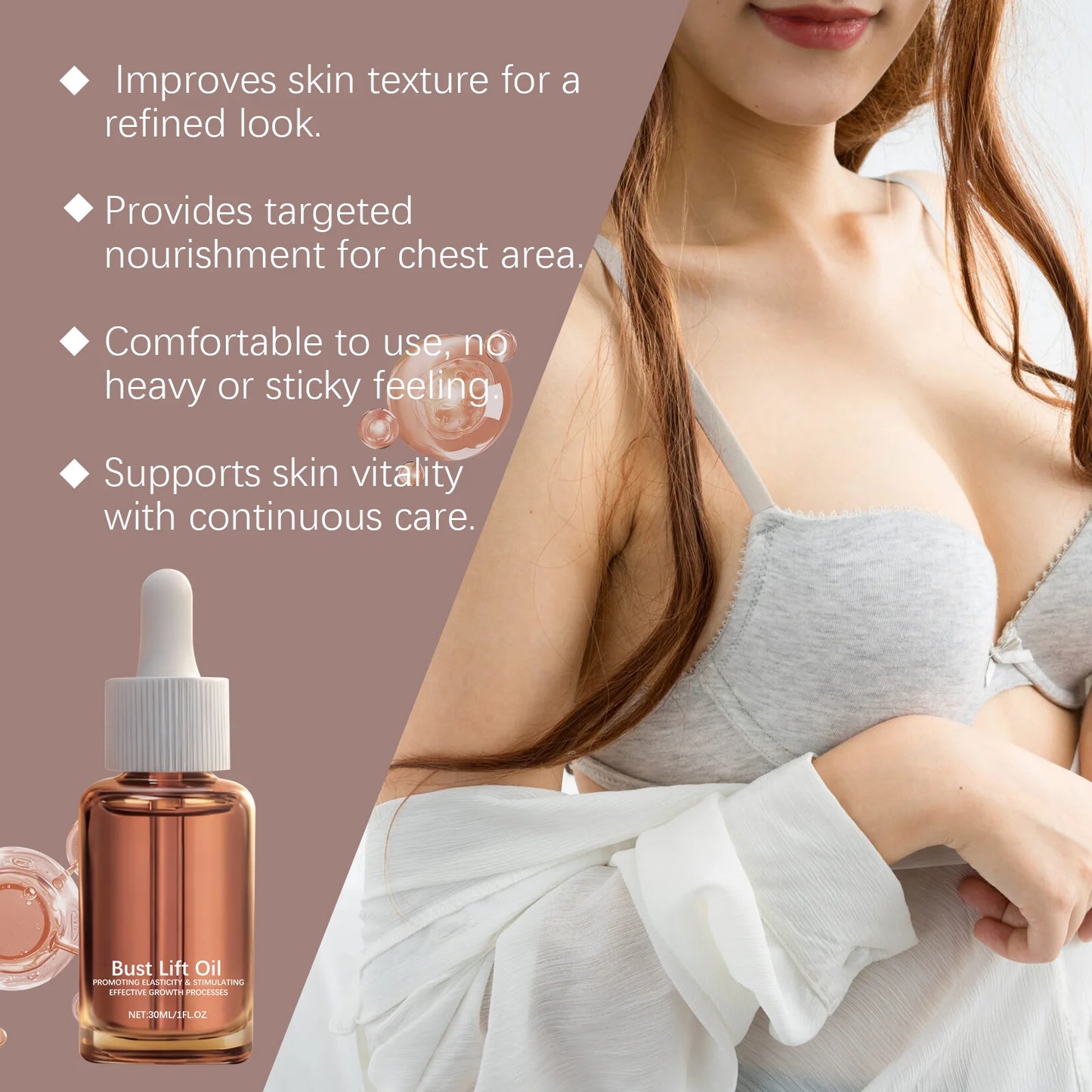 Breast Care Essential Oil | Gentle Nourishing Massage Oil