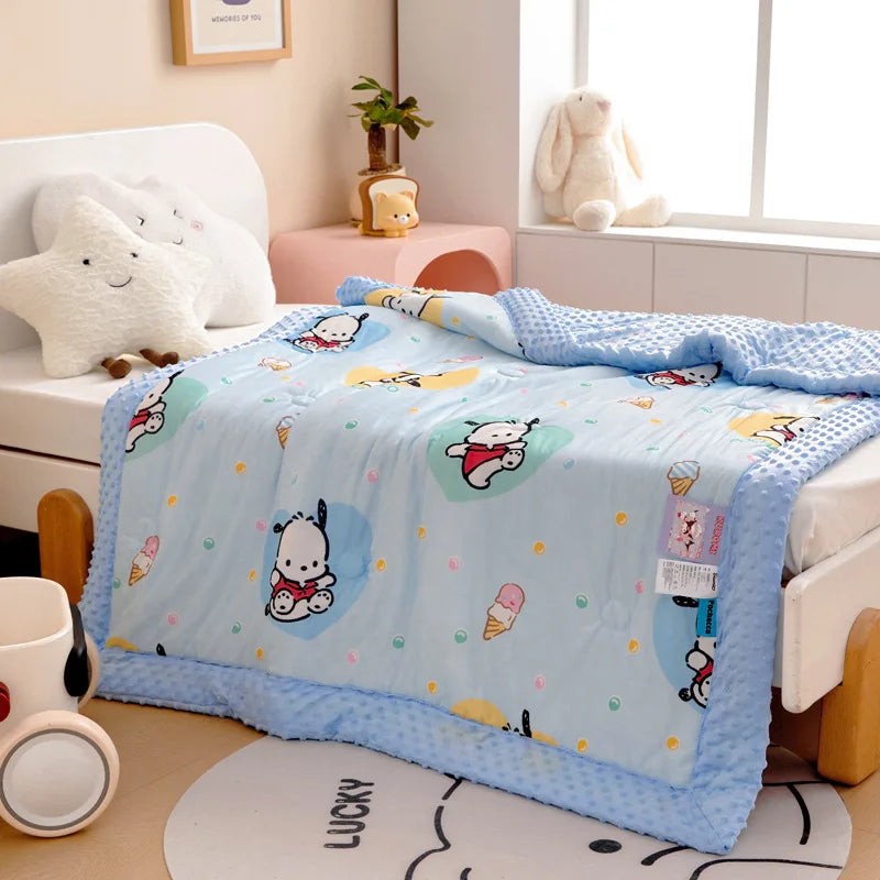 Cartoon Summer Quilt for Kids | Cooling Sensation Blanket