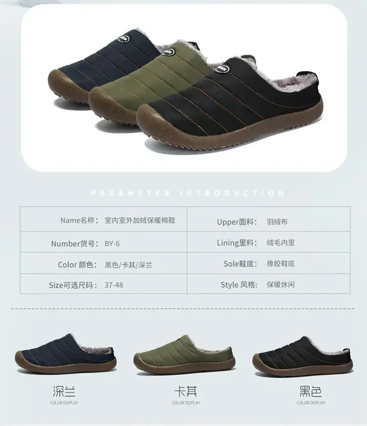 Ultra Soft Cotton Slippers | Cozy Warm Non-Slip Shoes for All