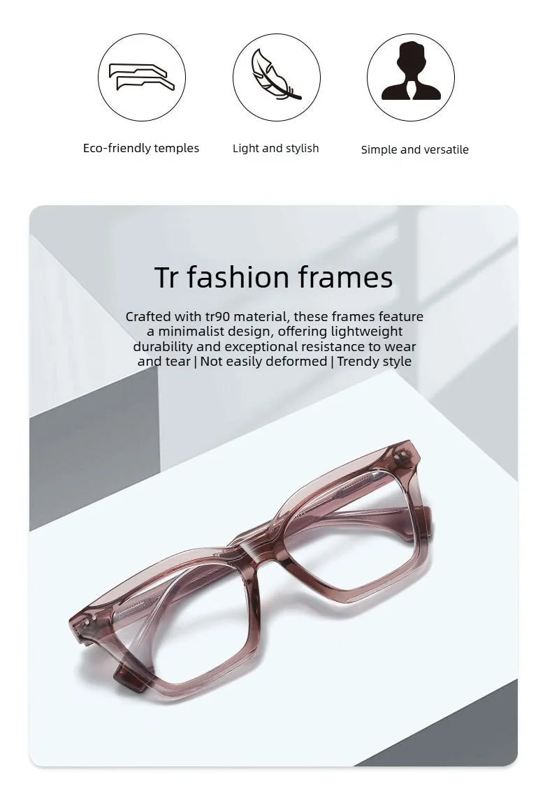 Fashionable Retro Reading Glasses for Women | Blue Light Protection 2026