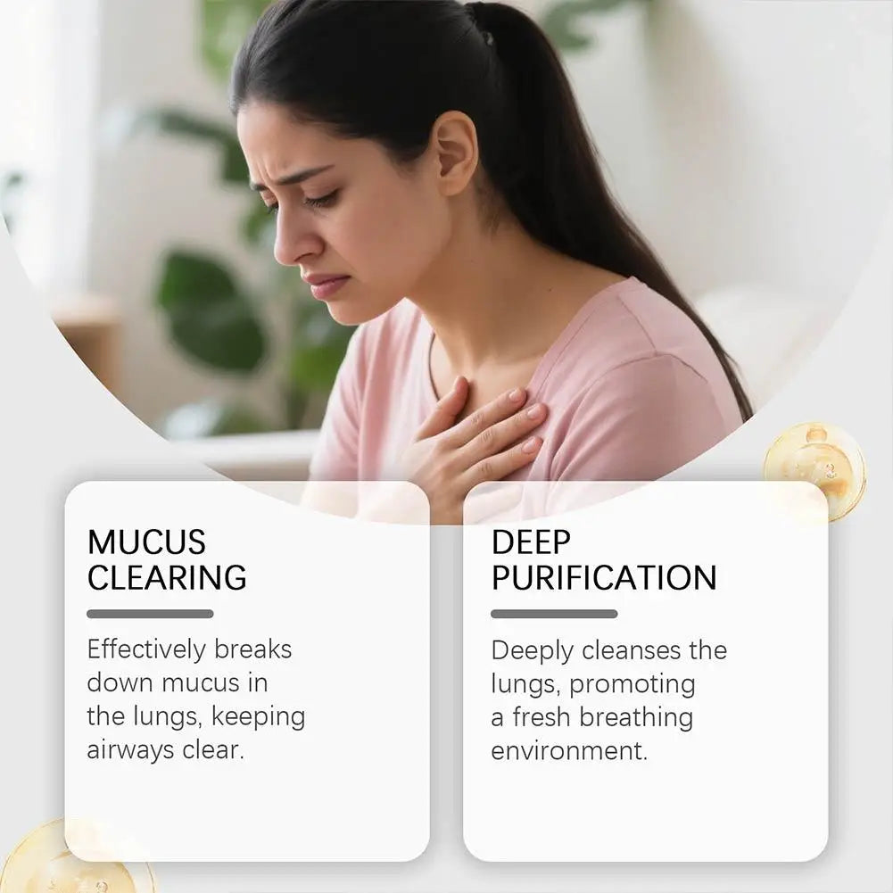 Organic Mullein Herbal Lung Cleansing Spray | Natural Breathing Aid