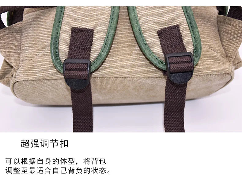 Large Capacity Cartoon Anime Canvas Backpack | Perfect for Fans