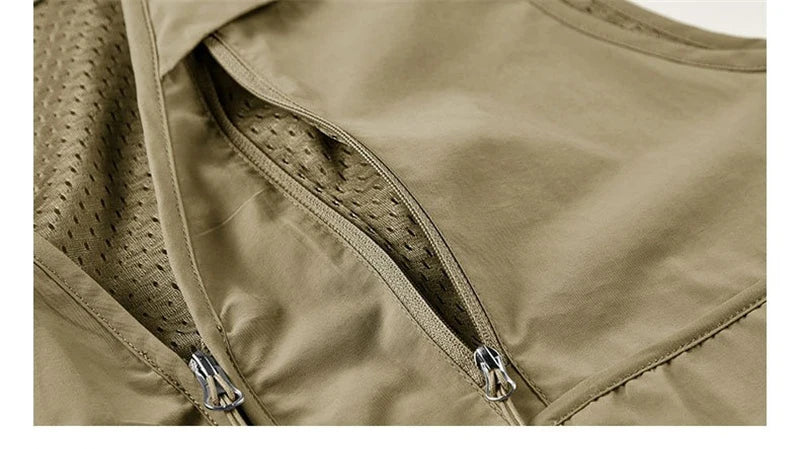 Men's Multi-Pocket Fishing Vest | Lightweight Outdoor Waistcoat
