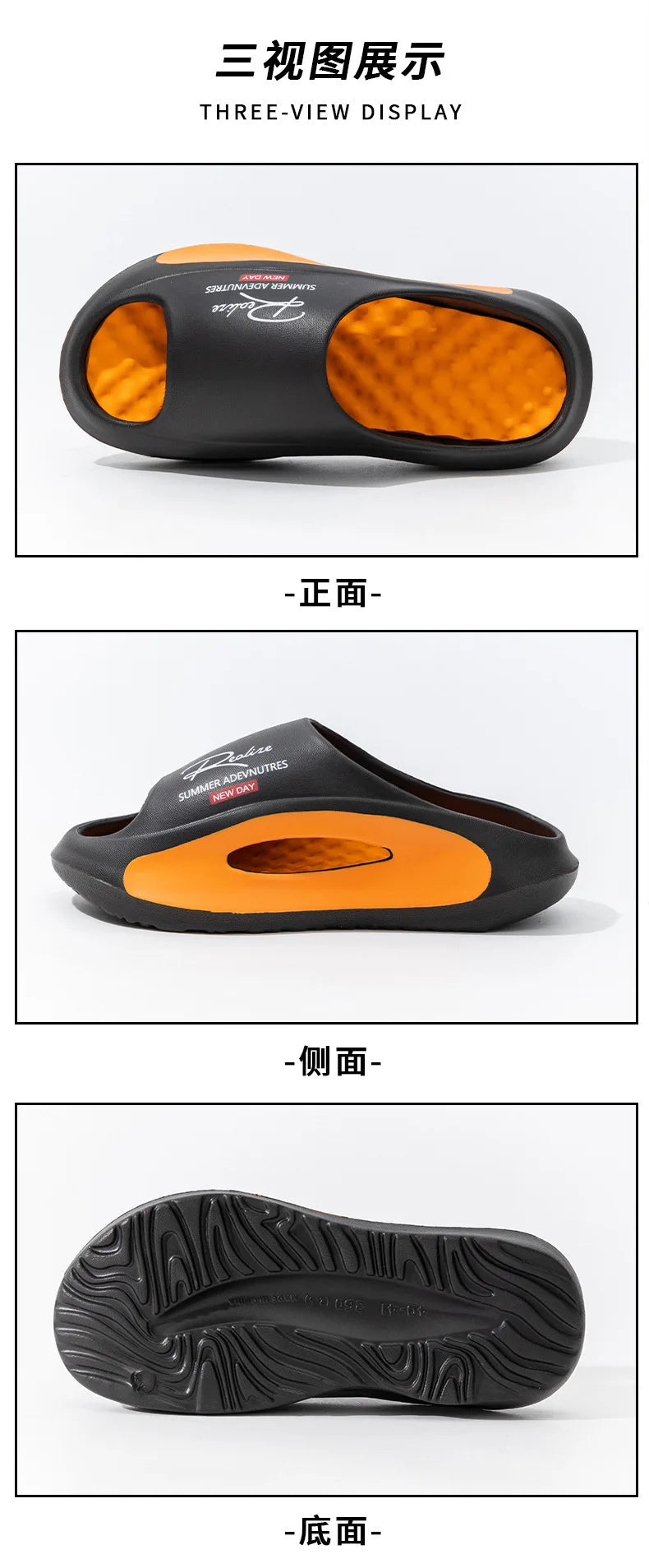 Unisex Soft EVA Anti-Slip Leisure Slippers for Indoor & Outdoor