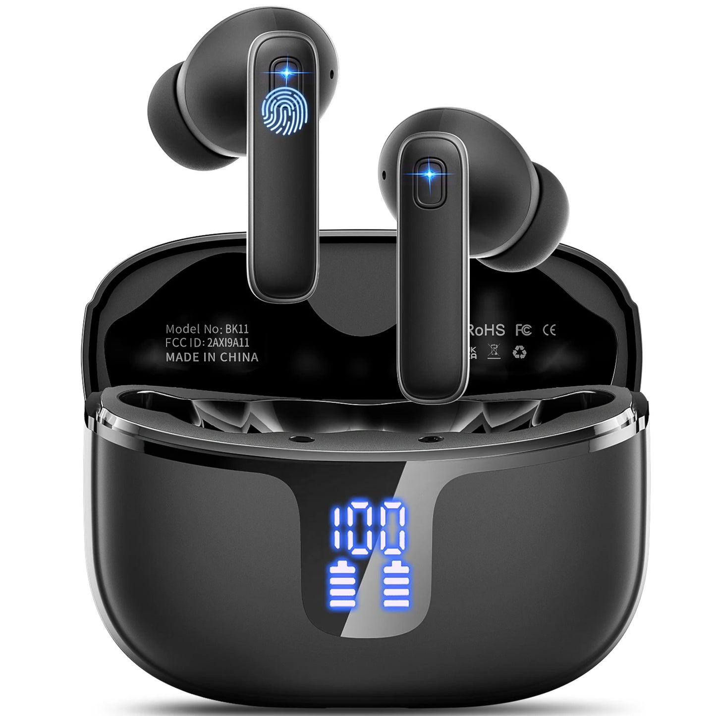 Wireless Earbuds with Bluetooth 5.3 | 40 Hours Playtime