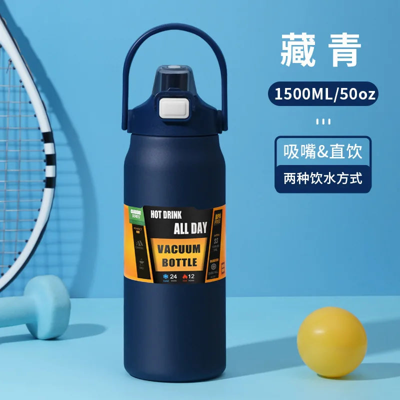 Vacuum Insulated Stainless Steel Water Bottle | BPA-Free Flask