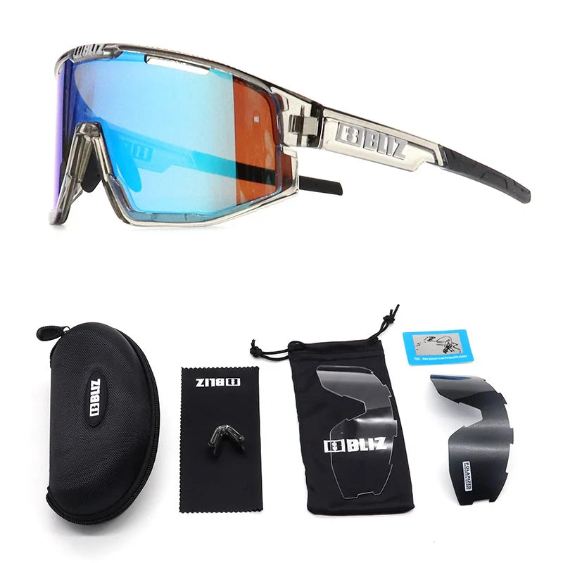 B Bliz Fusion Cycling Sunglasses Men Bicycle Racing Riding Glasses UV400 Photochromic MTB Outdoor Sports Camping Golf Equipment