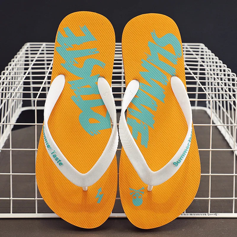 Men's Comfortable Flip Flops | Casual Beach Slides for Summer