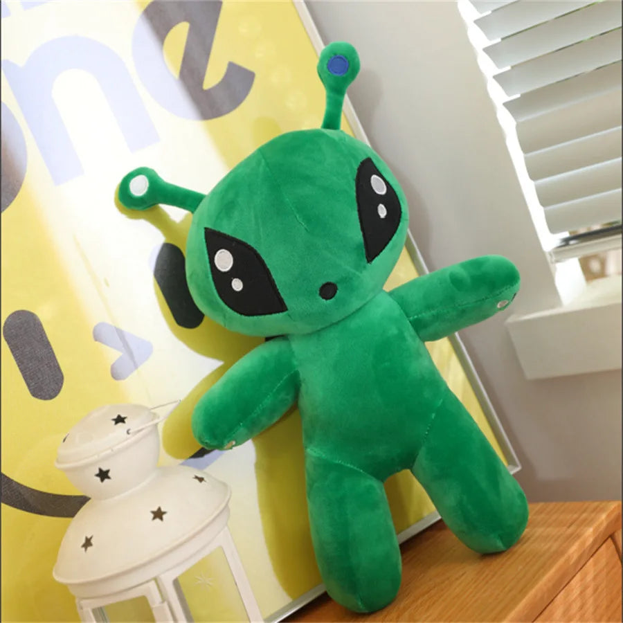 30cm Green Alien Plush Toy | Soft Anime Tentacled Doll