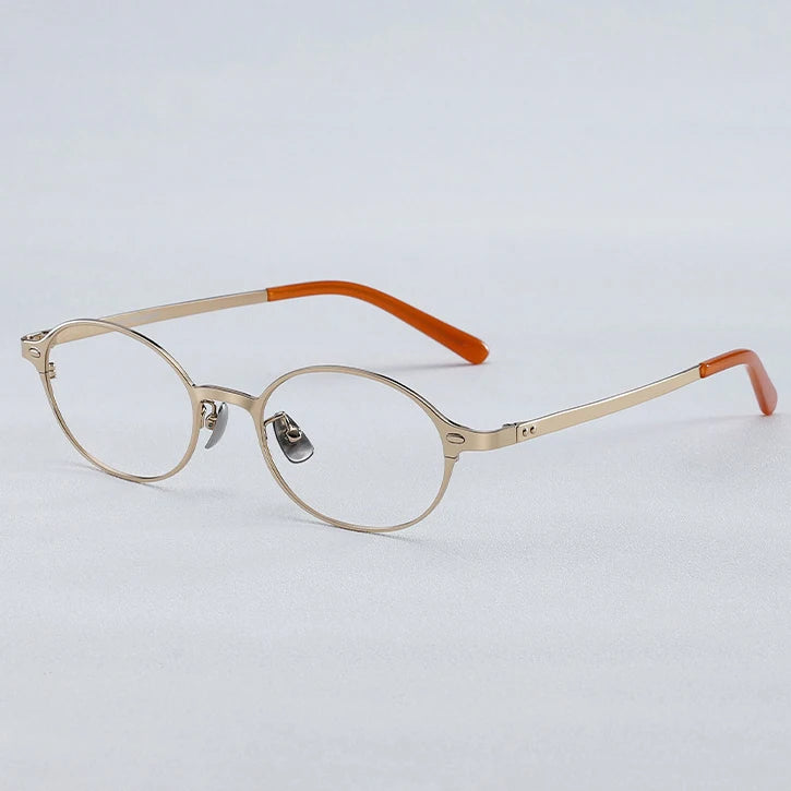 Oval Titanium Photochromic Sunglasses | Elegant Women's Eyewear