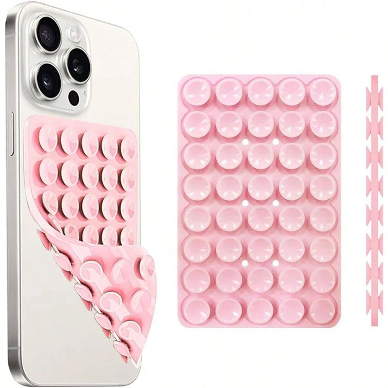 Silicone Suction Cup Phone Case Mount for Hands-Free Use