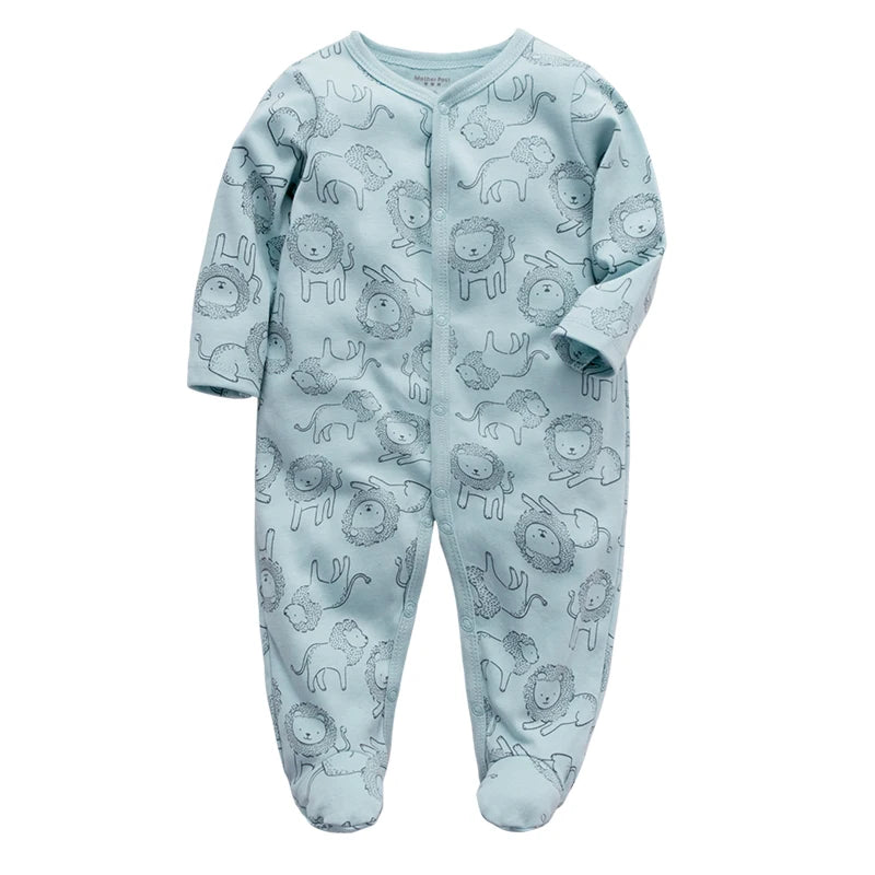 Soft Cotton Long Sleeve Baby Bodysuit | Cozy Outfit for Infants