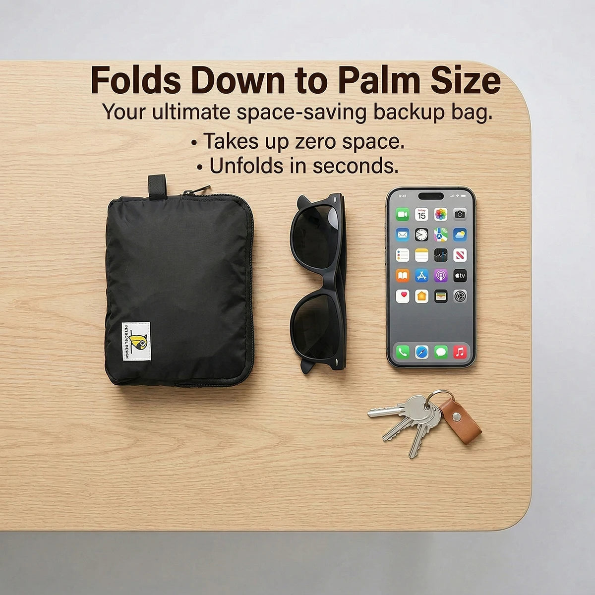 Foldable Travel Bag | Multifunctional Tote for Fitness & Swim