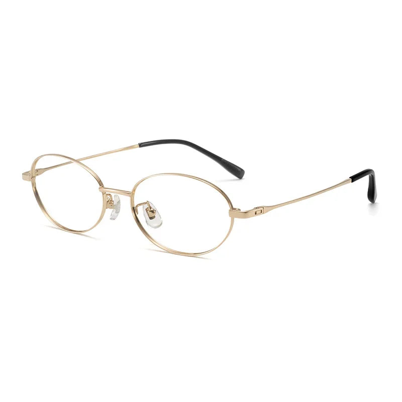 Retro Oval Prescription Glasses | Stylish Blue Light Blocking Eyewear