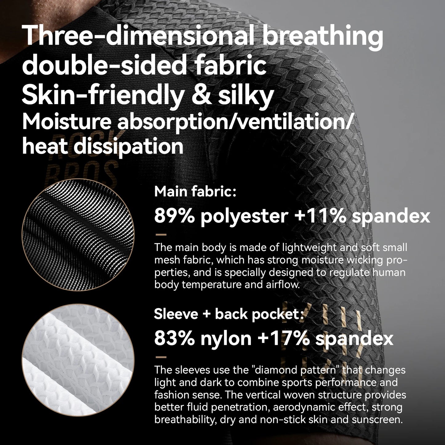 Breathable Short Sleeve Cycling Jersey | Windproof & Reflective Shirt