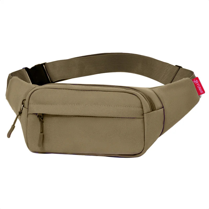 Casual Waist Bag for Men & Women | Large Phone Belt Pouch