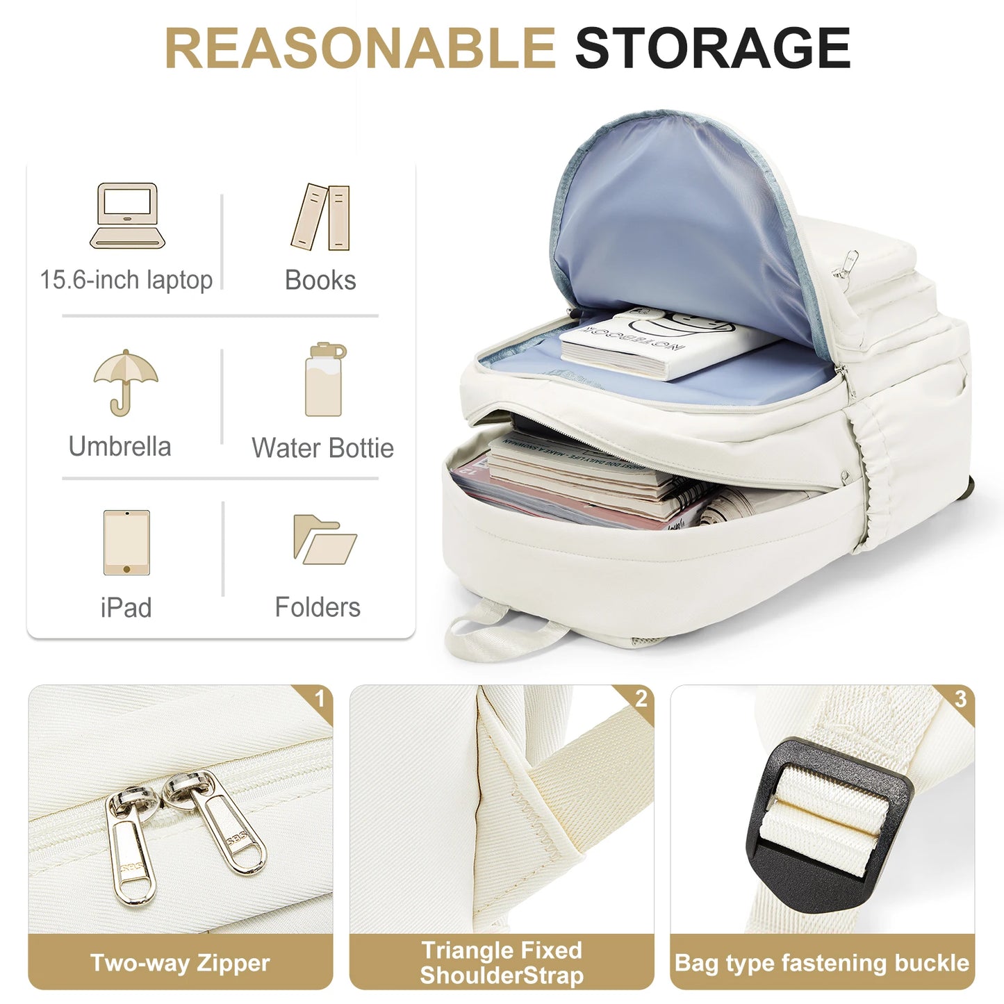 Stylish Unisex Backpack for School and Travel | Multipocket Bag