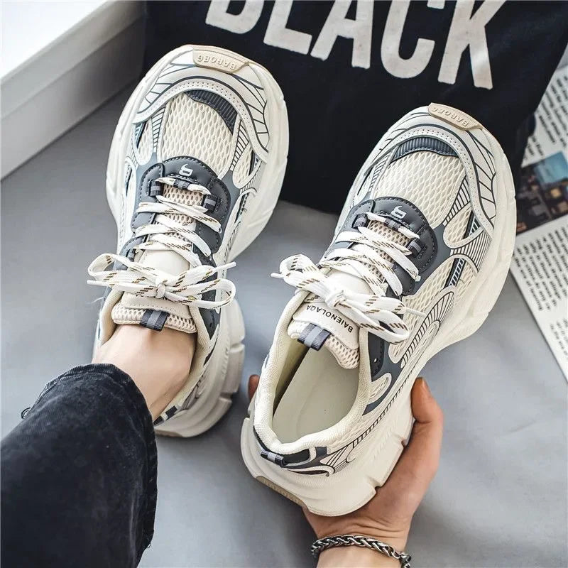 Lightweight Outdoor Sports Shoes for Men | Breathable Casual Sneakers