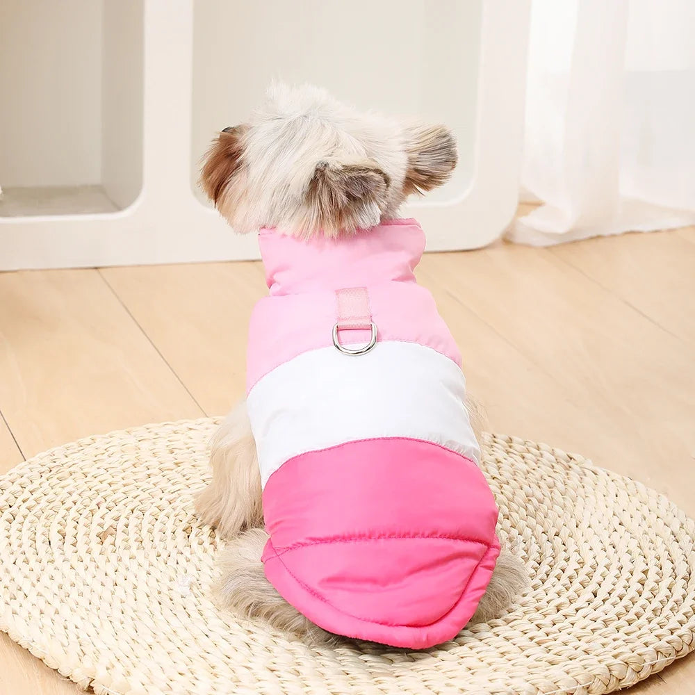 Cozy Winter Pet Jacket | Windproof Dog & Cat Coat for All Sizes