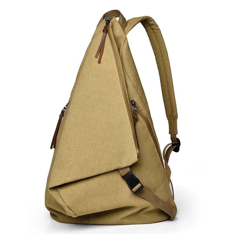 Large Capacity Canvas Backpack for Travel & Commute | Stylish & Versatile