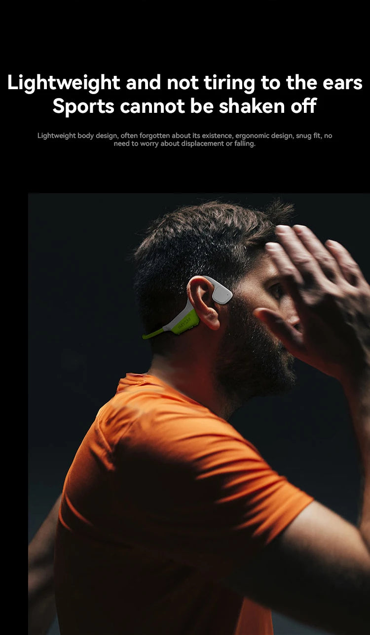 Bone Conduction Sport Headphones | Wireless Neckband Earphones