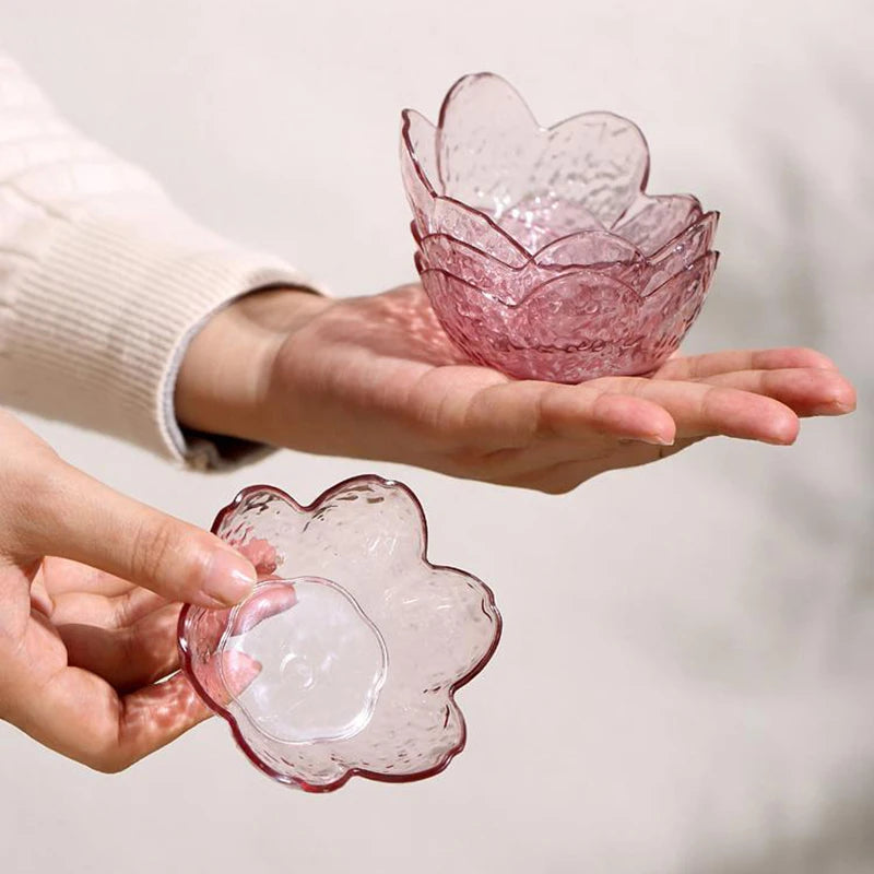 Charming Cherry Blossom Sauce Dishes | Eco-Friendly Bowls