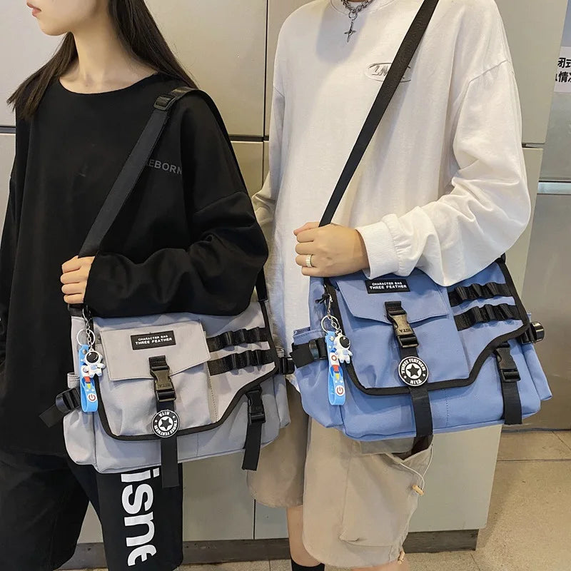 Versatile Canvas Crossbody Bags for Men & Women | Fashionable & Spacious