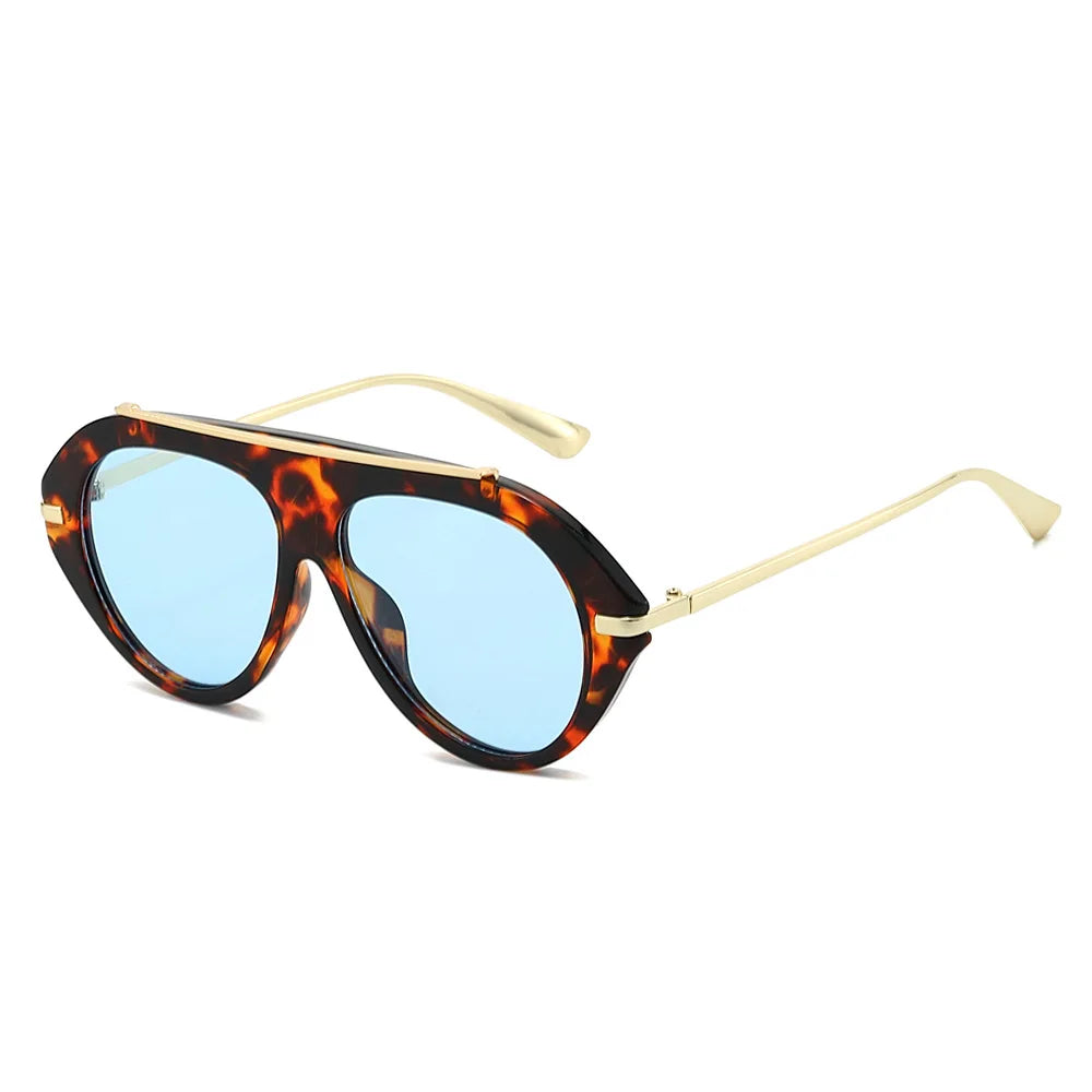 Oversized Retro 70s Pilot Sunglasses | Stylish Vintage Shades