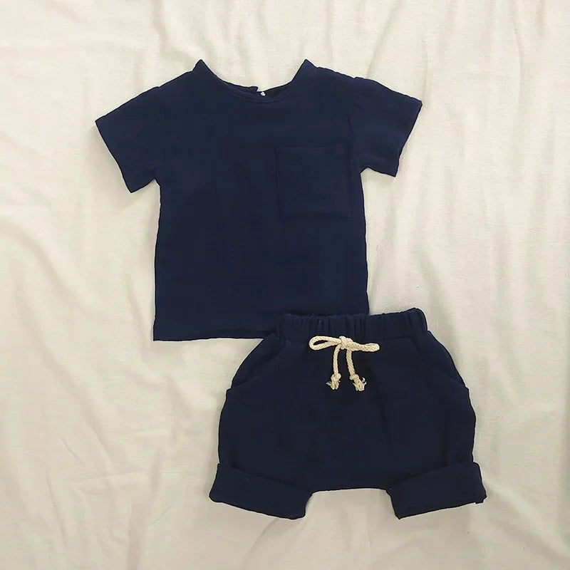 Cotton Infant Outfit Set | Soft Clothes for Newborns & Toddlers
