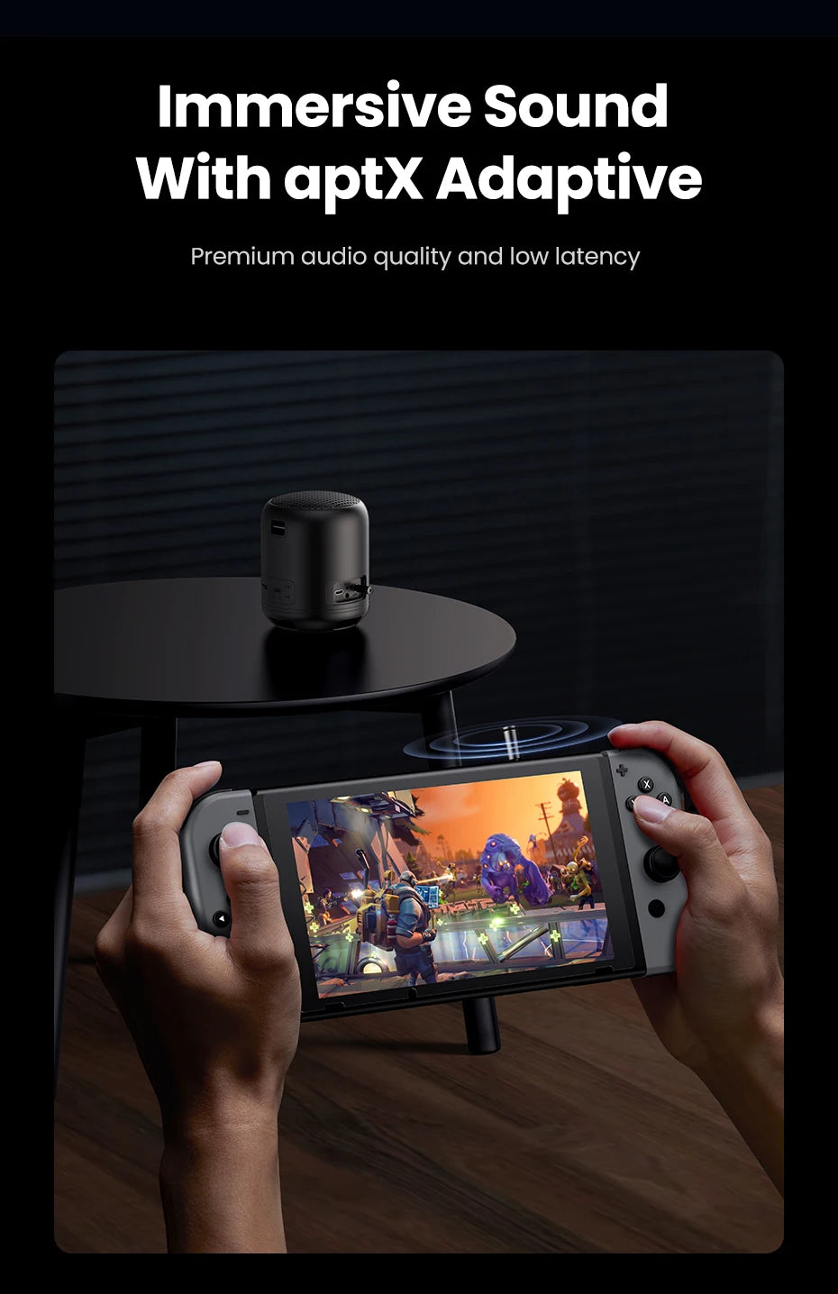 Bluetooth 5.3 Audio Adapter for PS4, PS5 & Nintendo Switch