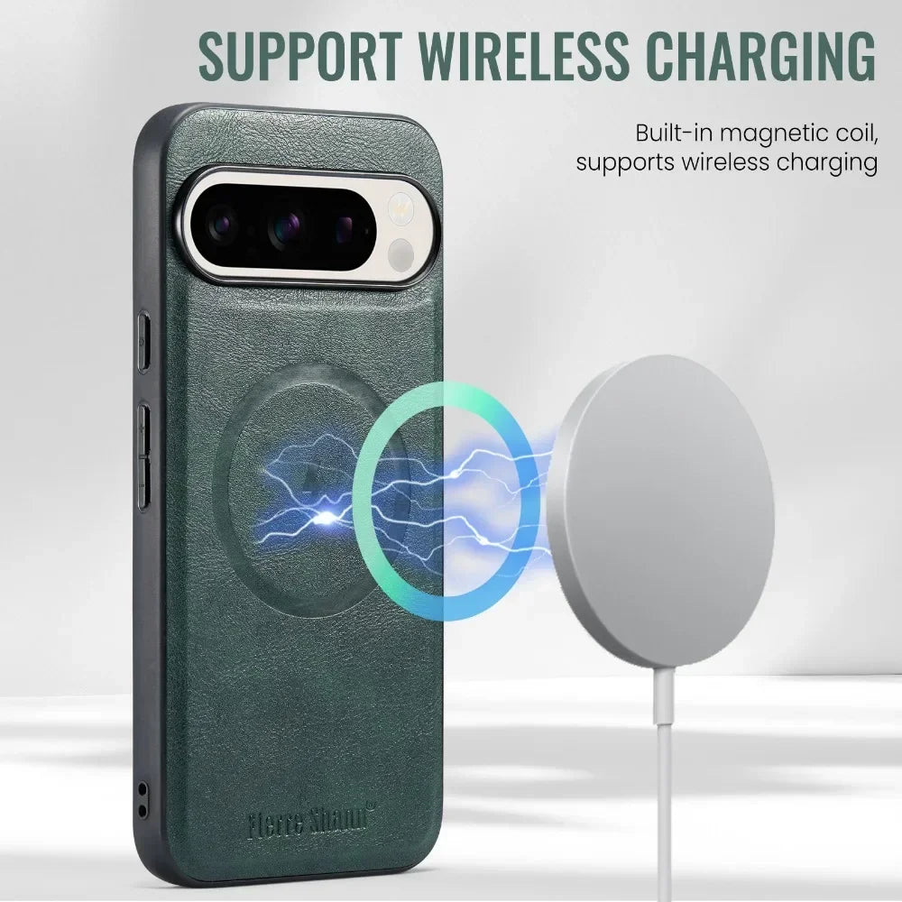 Detachable 2 in 1 Leather Wallet Case for Google Pixel | Card Holder