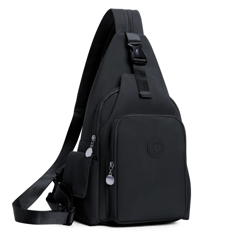 Women's Large Capacity Nylon Crossbody Bag | Versatile Sling & Backpack