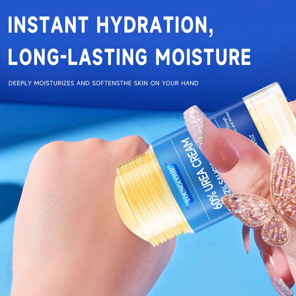 Deep Moisturizing Urea Cream with Salicylic Acid for Feet & Hands