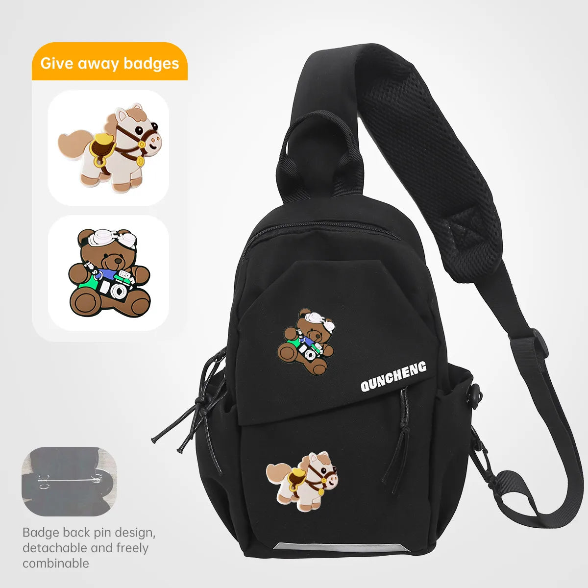 Versatile Crossbody Shoulder Bag for Outdoor Activities