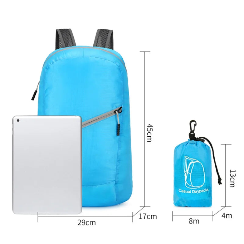 Portable Foldable Waterproof Travel Backpack | Light & Multifunctional