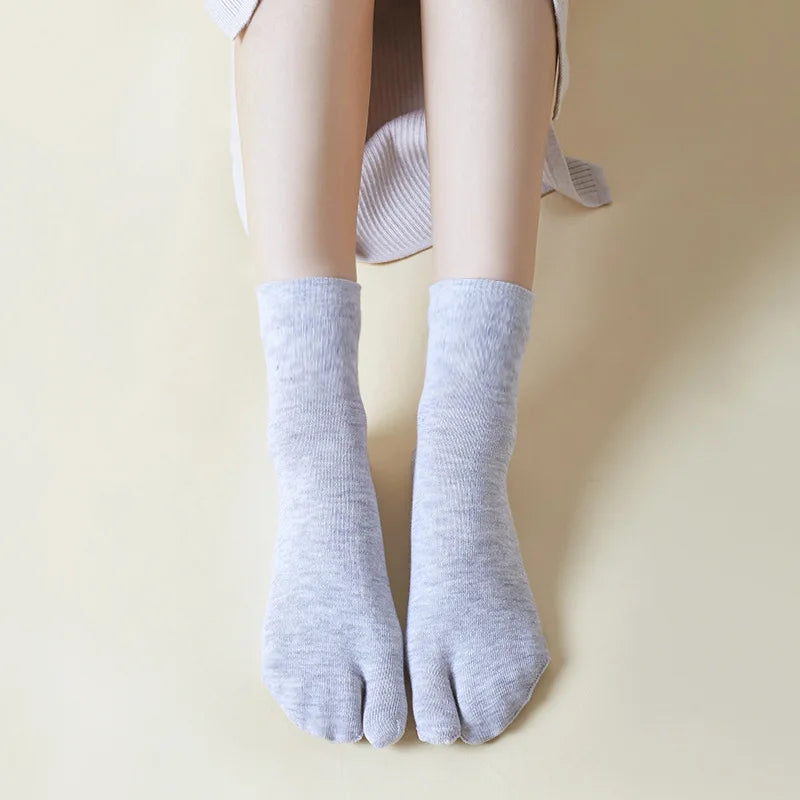 Breathable Summer Split Toe Socks | Fun Unisex Footwear