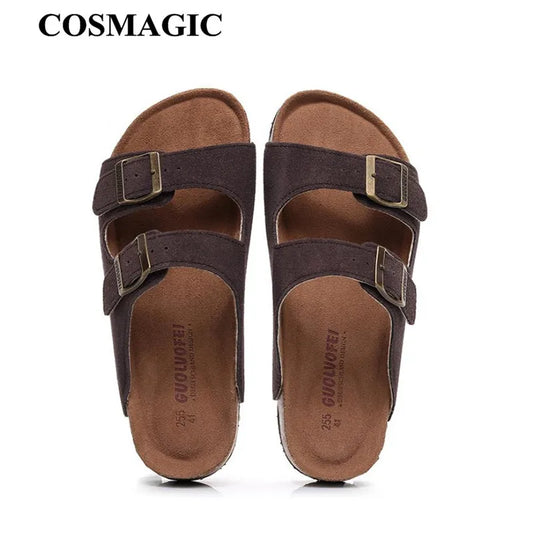 Summer Women's Casual Cork Slippers | Stylish Outdoor Slides